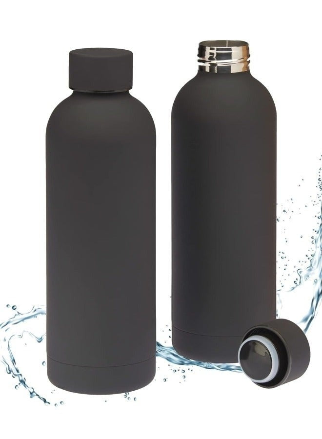 Black stainless steel shaker from Activia