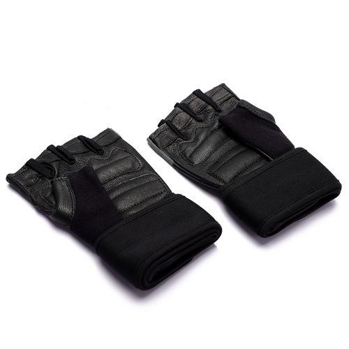Stay Fit Premium Leather Workout Gloves for Men & Women - Weight Lifting, Gym, Cycling Gloves